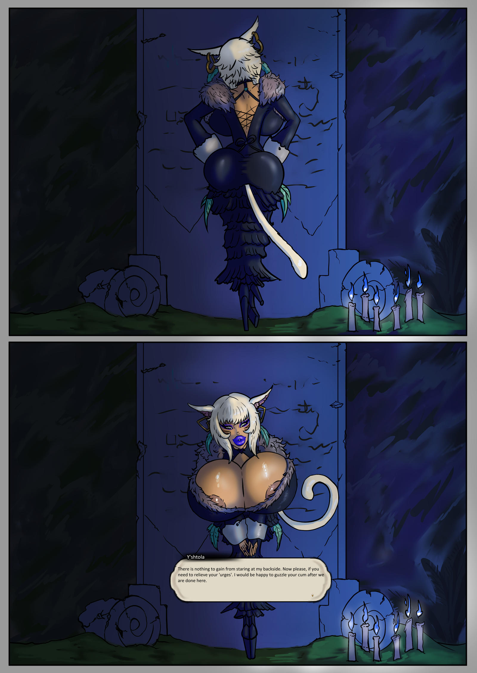 1girls, areolae slip, big breasts, big lips, bimbo, bimbo lips, bradtanker3, breast focus, breasts, cat ears, cat tail, cleavage, female, female focus, female only, final fantasy, final fantasy xiv, fully clothed, giant breasts, gigantic breasts, high heel boots, high heels, huge breasts, huge lips, hyper, hyper breasts, hyper lips, massive breasts, platform heels, silver hair, solo, thick lips, top heavy, white hair, y'shtola