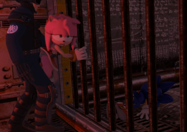 3d, amy rose, animated, anthro, anus, clothed, female, female penetrated, furry, gif, human on anthro, male, male/female, pink fur, pussy, rape, sega, sonic (series), sonic the hedgehog (series), straight, thenaysayer34, upskirt, upskirt sex, vaginal penetration