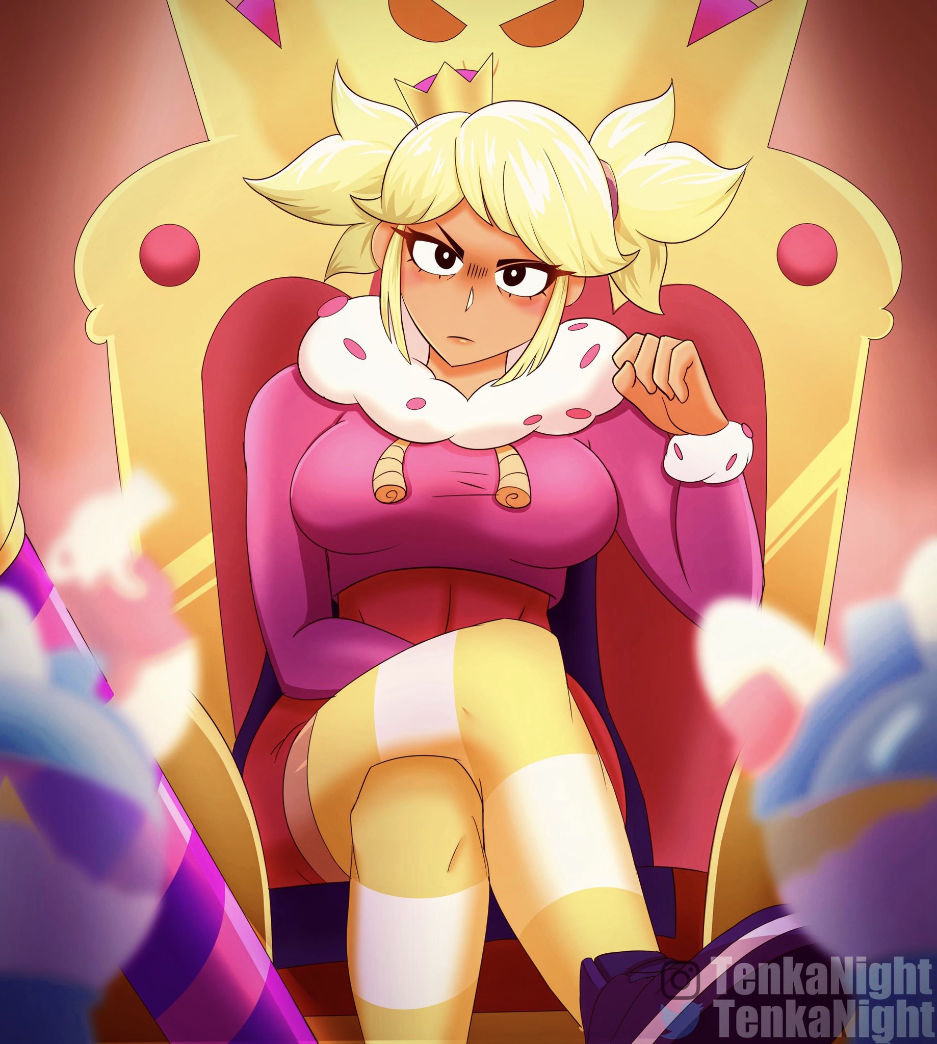 brawl stars, female, lil tenka, mandy (brawl stars), tagme