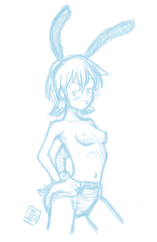 diaper flcl haruko_haruhara maxen-0 sketch tagme