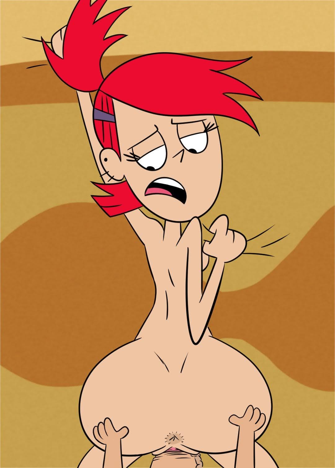 anon, anus, ass, bubble ass, bubble butt, doggy style, female, foster's home for imaginary friends, frankie foster, hands on ass, hands on hips, light skin, light-skinned female, male, naked, naked female, nude, nude female, offscreen character, pale skin, pale-skinned female, penis, penis in pussy, pokachu (artist), pussy, red hair, sex, vaginal penetration, vaginal sex