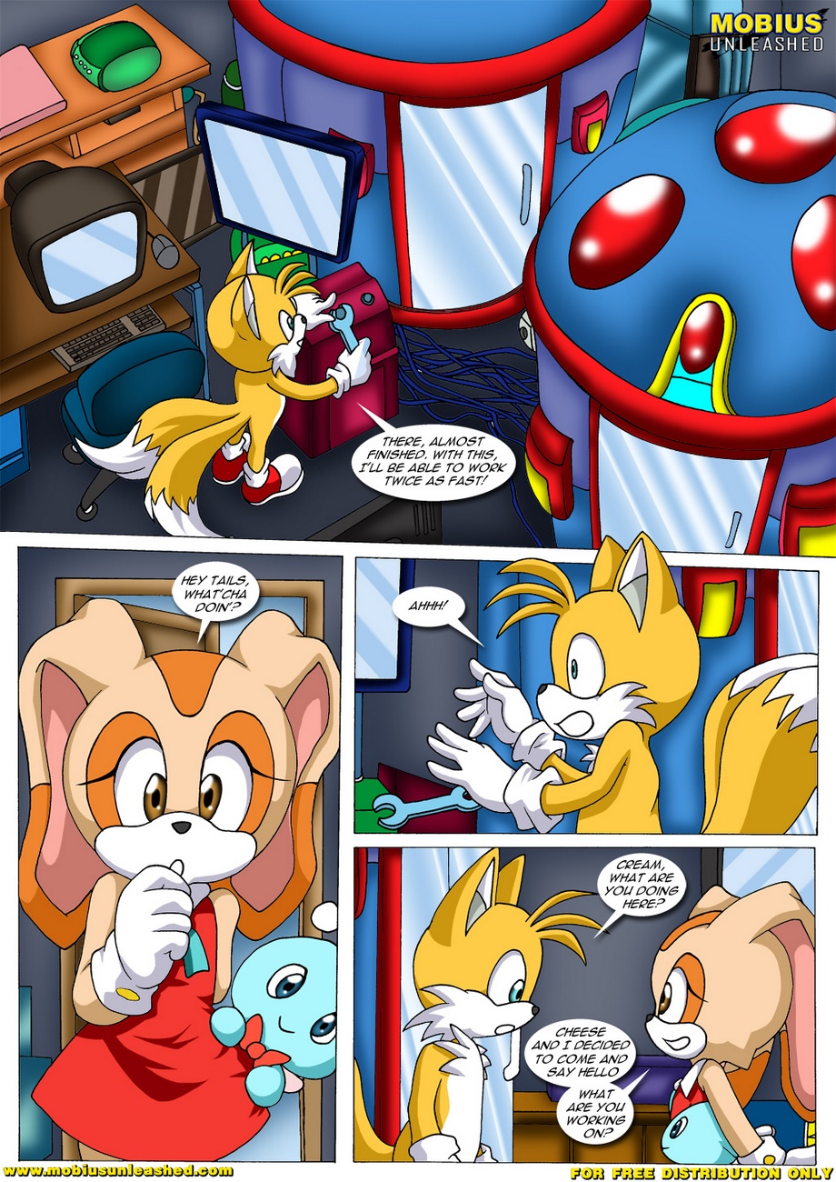 bbmbbf chao_(sonic) cheese_the_chao cream_the_rabbit male palcomix sega sonic_(series) tagme tails tails_the_fox tailsko