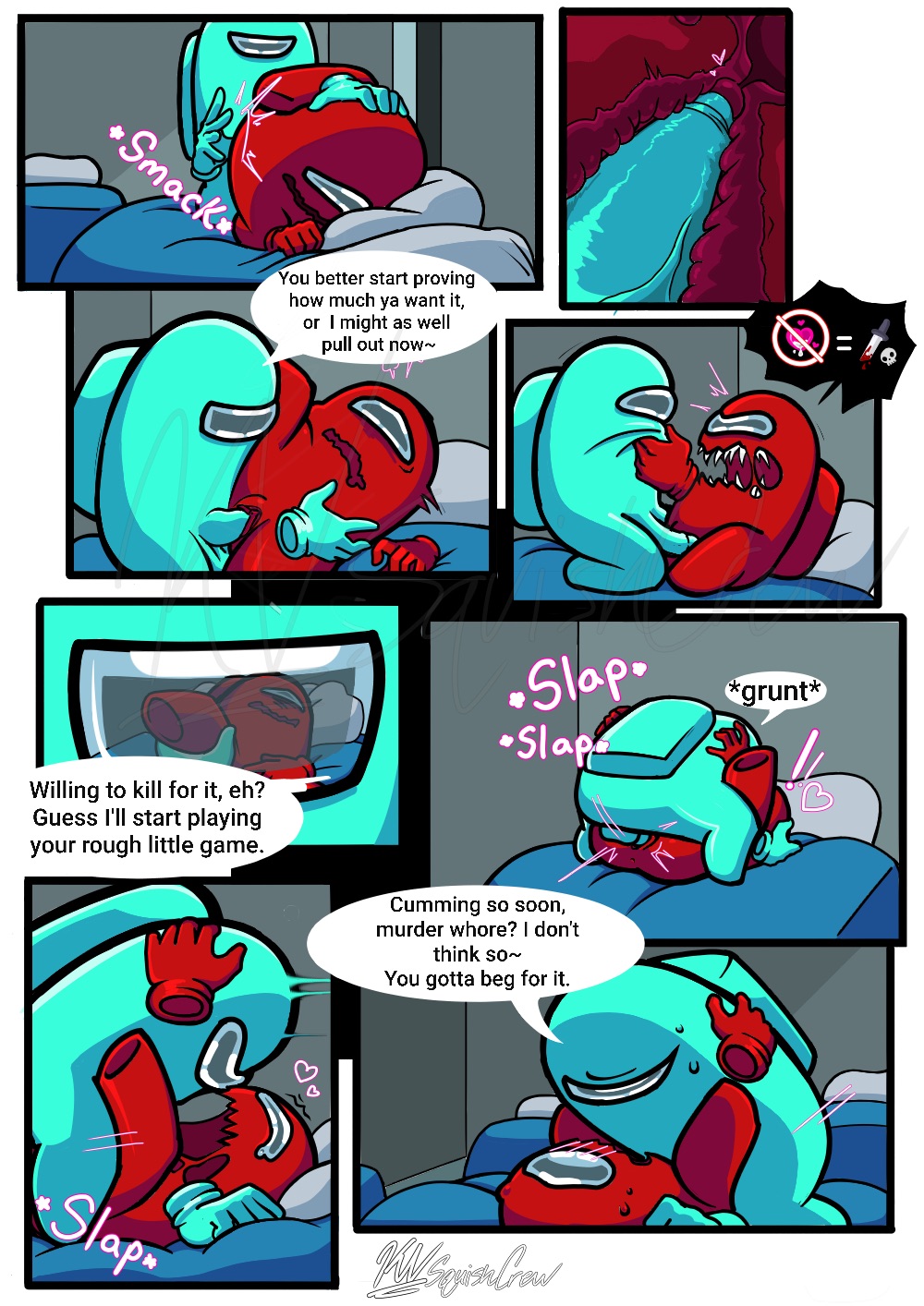 Rule 34 Dev - among_us impostor(among_us) looking_pleasured original_charac...