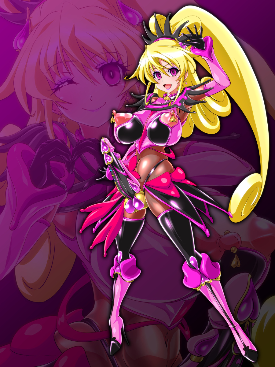 1futa aida_mana clothing corruption cure_heart dark_persona dokidoki!_precure enemy_conversion full_body futa_only futanari futanari_transformation high_heels huge_ass huge_breasts implied_transformation large_breasts latex lips nipple_piercing nipples penis post_transformation precure pretty_cure solo tagme thick_thighs transformation wabuki_(ochigan) wide_hips