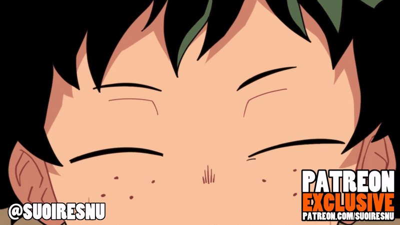 1boy, 1girls, 2d, animated, blowjob, boku no hero academia, brown eyes, brown hair, brown-haired female, canon couple, cum, cum in mouth, cum inside, fellatio, female, green hair, green-haired male, izuku midoriya, looking at viewer, male, male/female, medium hair, milf, my hero academia, ochako uraraka, open mouth, suoiresnu, uncensored