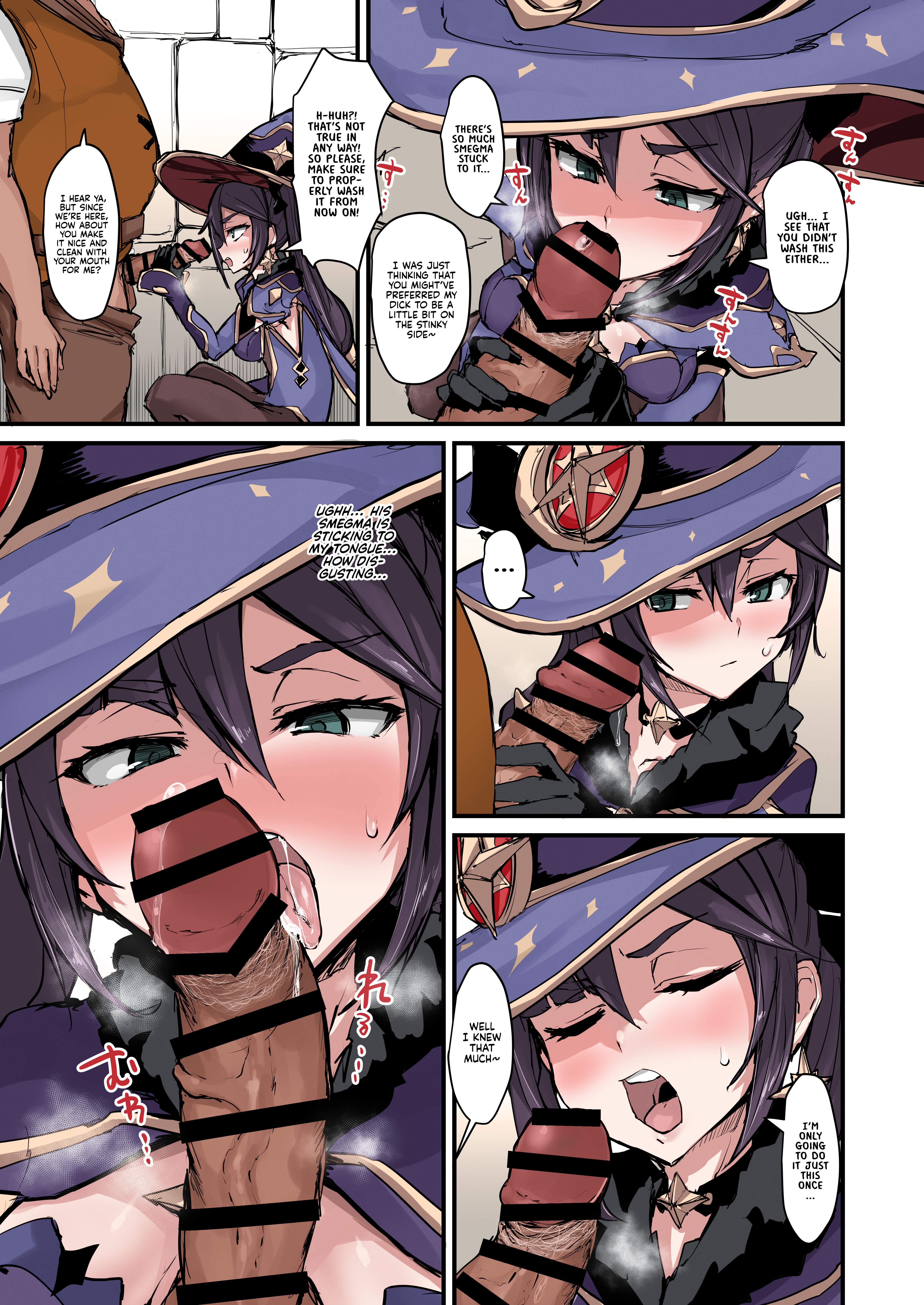 "*p senpuki*, ahe gao, blowjob, bunny ears, bunny girl, bunnysuit, censored, doujinshi, female, genshin impact, gloves, mona (genshin impact), pantyhose, prostitution, satansoft1, smegma, stockings, twintails, unusual anatomy, unusual eyes, unusual pupils