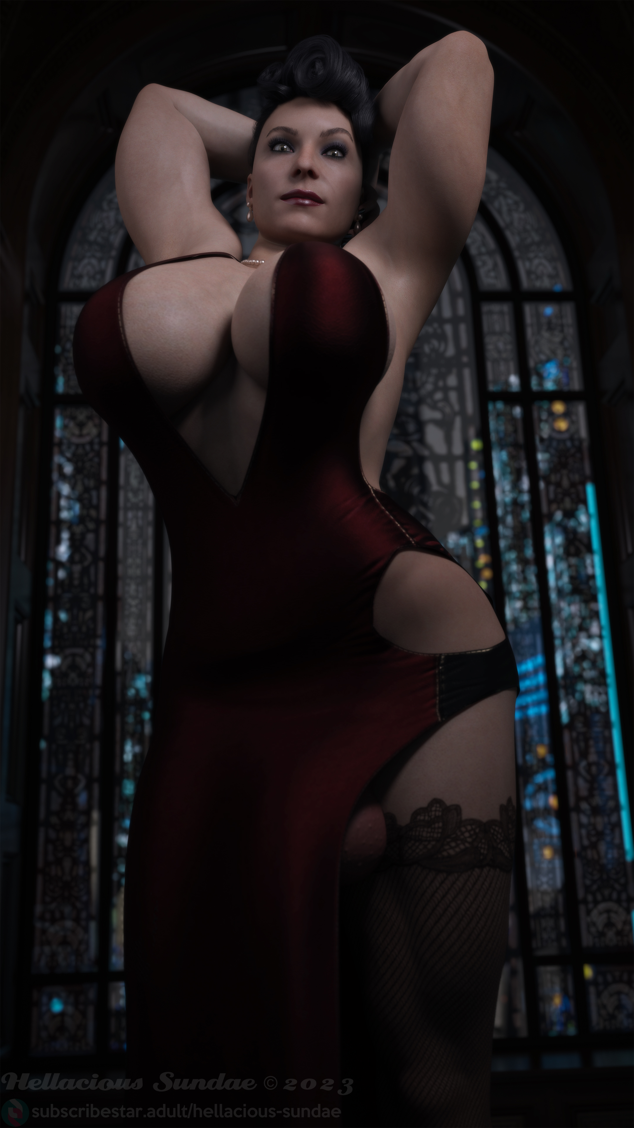 1futa, 3d, alcina dimitrescu, ass, big ass, big breasts, breasts, bulge, bulge through clothing, clothed, clothing, dress, futa, futa cock, futa milf, futa mommy, futa only, futanari, hellacious sundae, intersex, large breasts, mature, mature body, mature figure, mature futa, milf, mommy, mostly clothed, rare, resident evil, resident evil 8: village, solo, solo futa, thick, thick ass, thick thighs, thighs, voluptuous, voluptuous futanari, wide hips