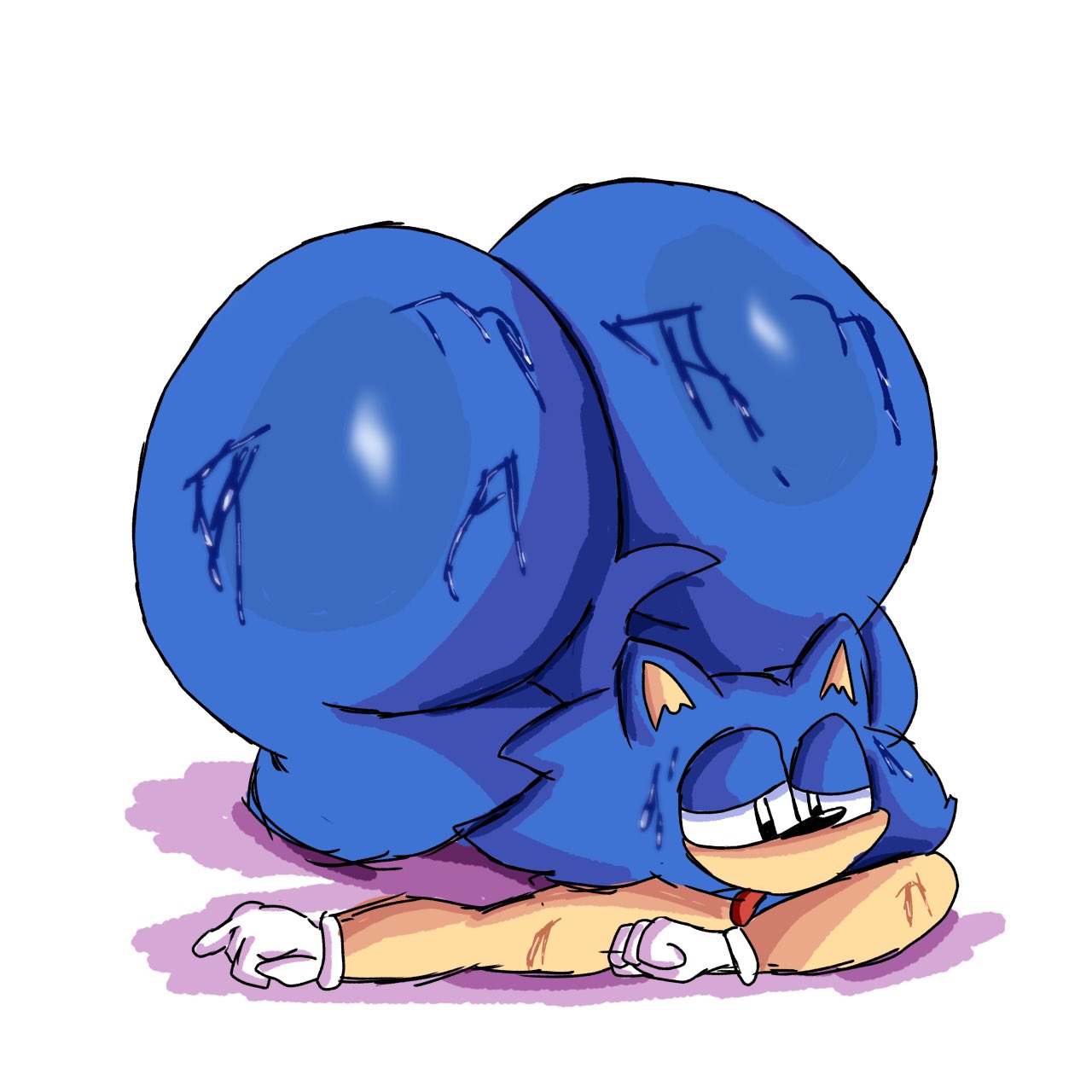 1boy anthro ass ass_up big_ass big_butt dumptruck_ass femboy gloves head_down_ass_up hedgehog huge_ass huge_butt male male_only presenting_hindquarters sonic_(series) sonic_the_hedgehog sonic_the_hedgehog_(series) sweat thick_thighs tongue_out voluptuous wide_hips yoshu yoshuacomoyoshu