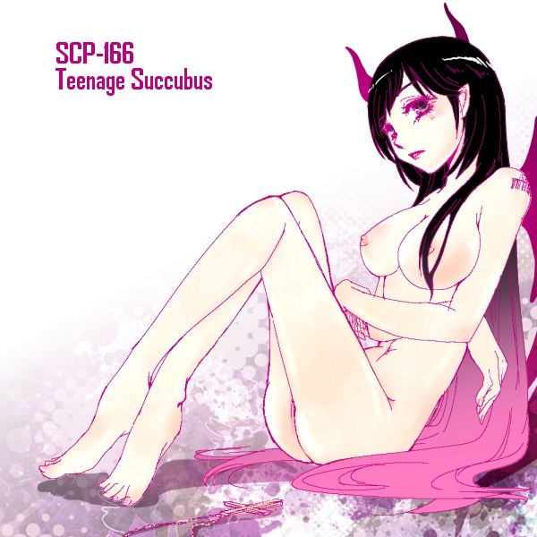 1girls ala_chan bare_arms bare_back bare_legs bare_shoulders barefoot big_breasts black_hair breasts character_name completely_naked completely_naked_female completely_nude completely_nude_female cross cross_necklace crossed_ankles demon_girl epon_clef feet female female_only full_body gradient_hair horn horns jewelry long_hair medium_breasts multicolored_hair naked naked_female necklace nipples nude nude_female pink_eyelashes purple_eyes purple_hair purple_horn scp scp-166 scp-166-arc scp_foundation sideways_mouth sitting sitting_on_hair solo solo_female tattoo toes very_long_hair wings