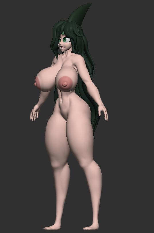 1girls 3d areolae barefoot breasts carro3dsculpts completely_nude completely_nude_female female female_only full_body large_breasts naked naked_female nipples nude nude_female open_mouth original original_character solo solo_female someone_else's_oc tammie_(joeydrawss)