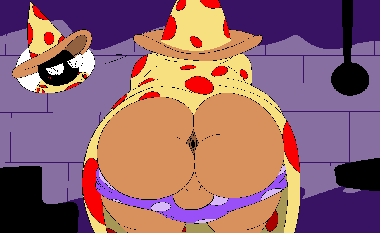 1boy anus ass assertive_kiwami backsack balls big_ass big_butt blush blush_lines butt cloak fat_ass fat_butt hat huge_ass huge_butt male male_only pizza_tower pizzard presenting presenting_anus presenting_hindquarters solo thick_ass thick_butt toony underwear_down