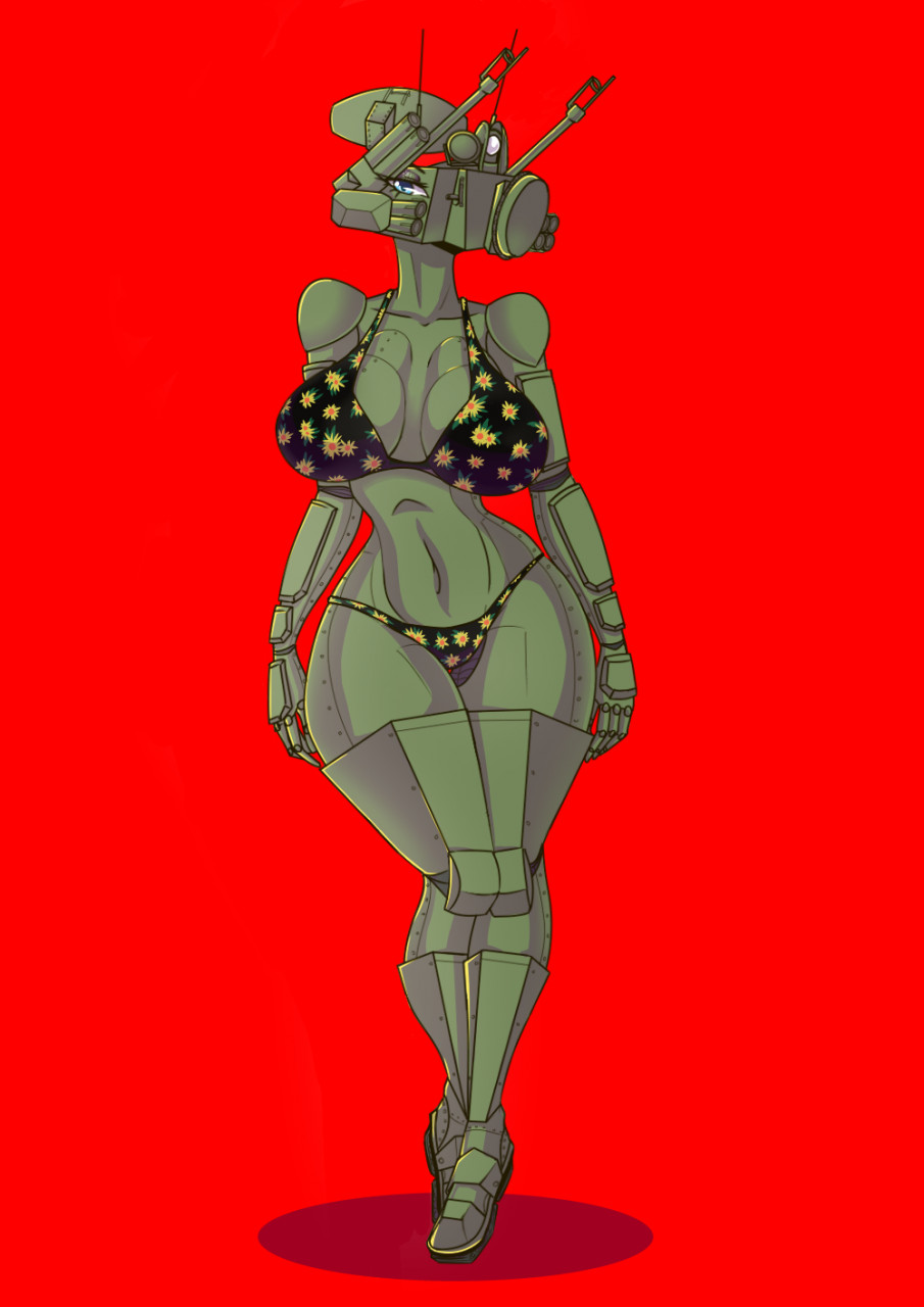 9k22 cursed living_machine living_tank living_vehicle red_background simple_background stiven-youniora tankmorph thick_thighs tunguska underwear wide_hips