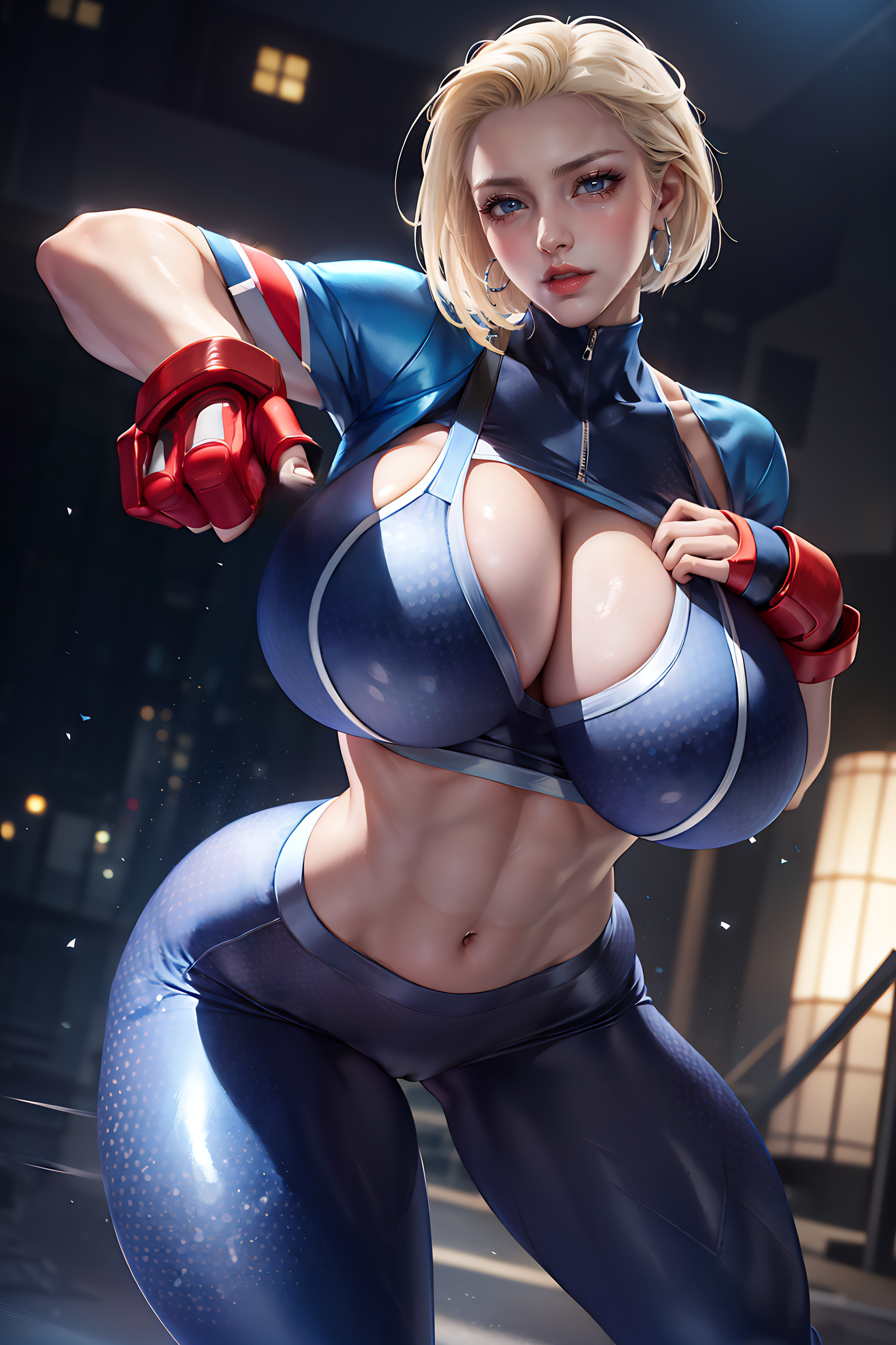 1girls, ai generated, blonde hair, breasts, cammy white, curvy body, curvy female, curvy figure, female, female focus, female only, hi res, huge breasts, seductive look, stable diffusion, street fighter, voluptuous, voluptuous female