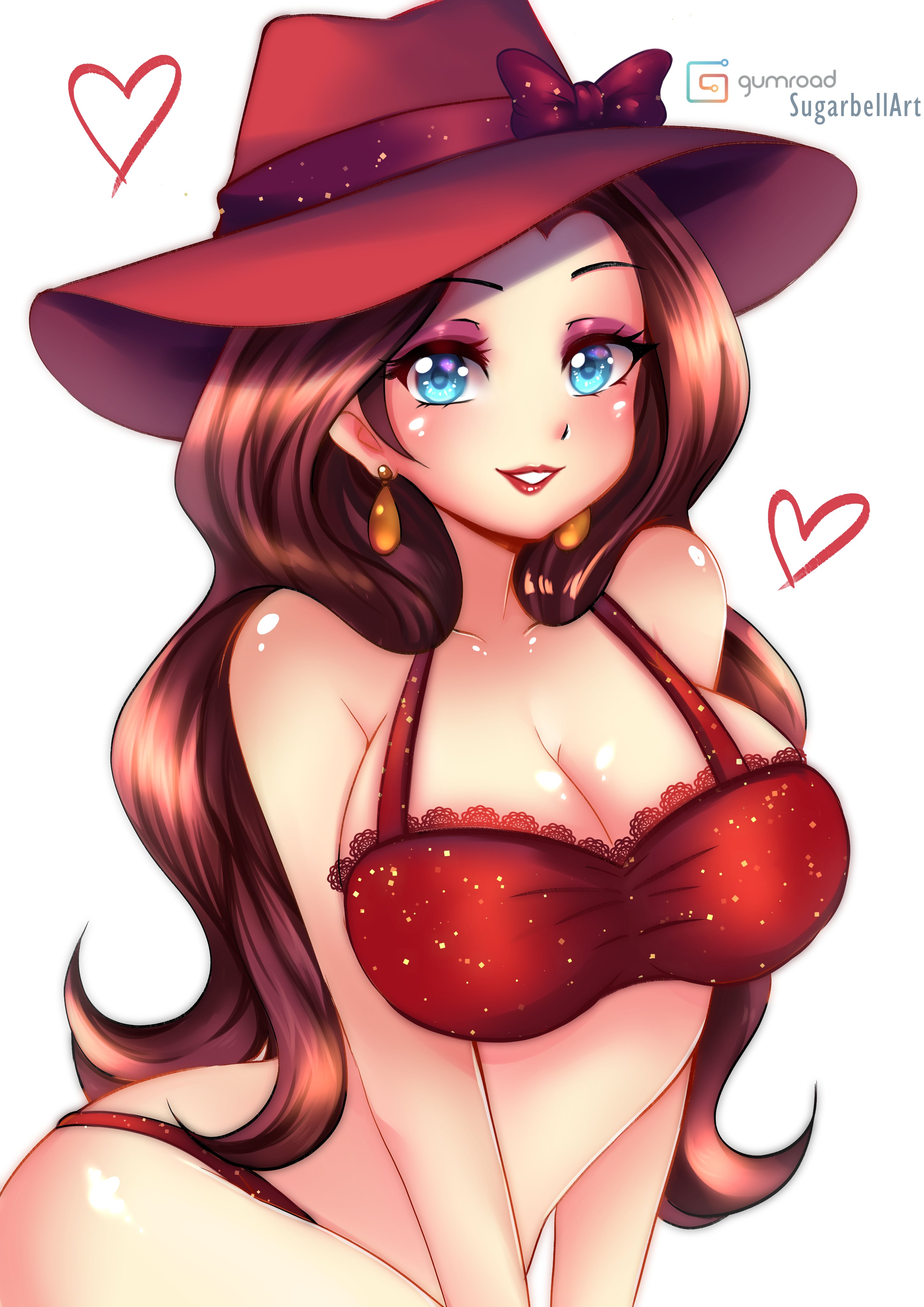 blue eyes, breasts, female, female only, mario (series), nintendo, pauline, solo, sugarbell, super mario odyssey, tagme
