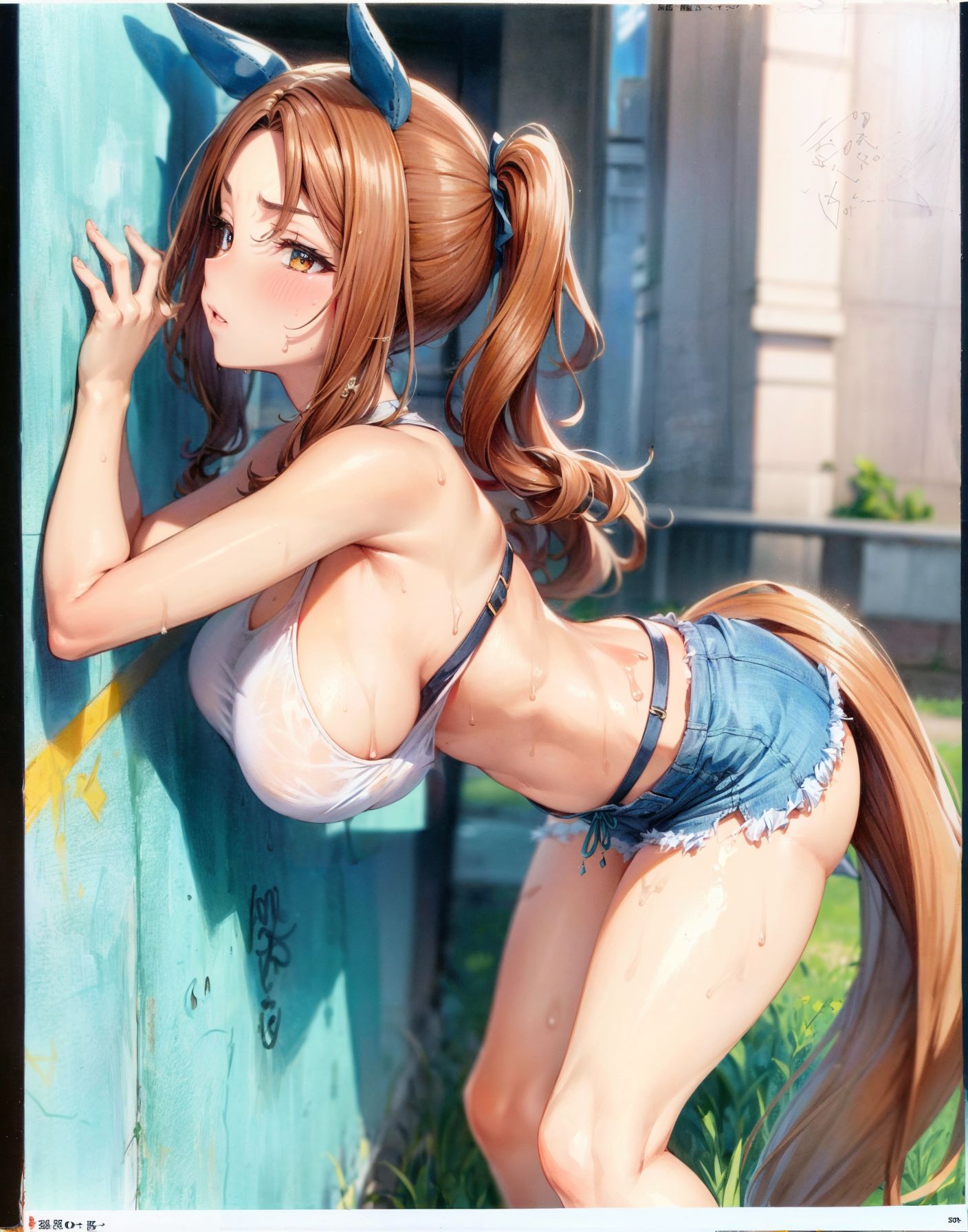 ai_generated animal_ears cygames dmm_games doujin fictional fictional_product fictitious horse_ears_girl inspired_by_real_derby_horse japan_umamusume_training_schools_and_colleges king_halo_(umamusume) nsfw seductive sensitive tagme tracen_academy umamusume umamusume_pretty_derby umsk unofficial うましこ ウマシコ