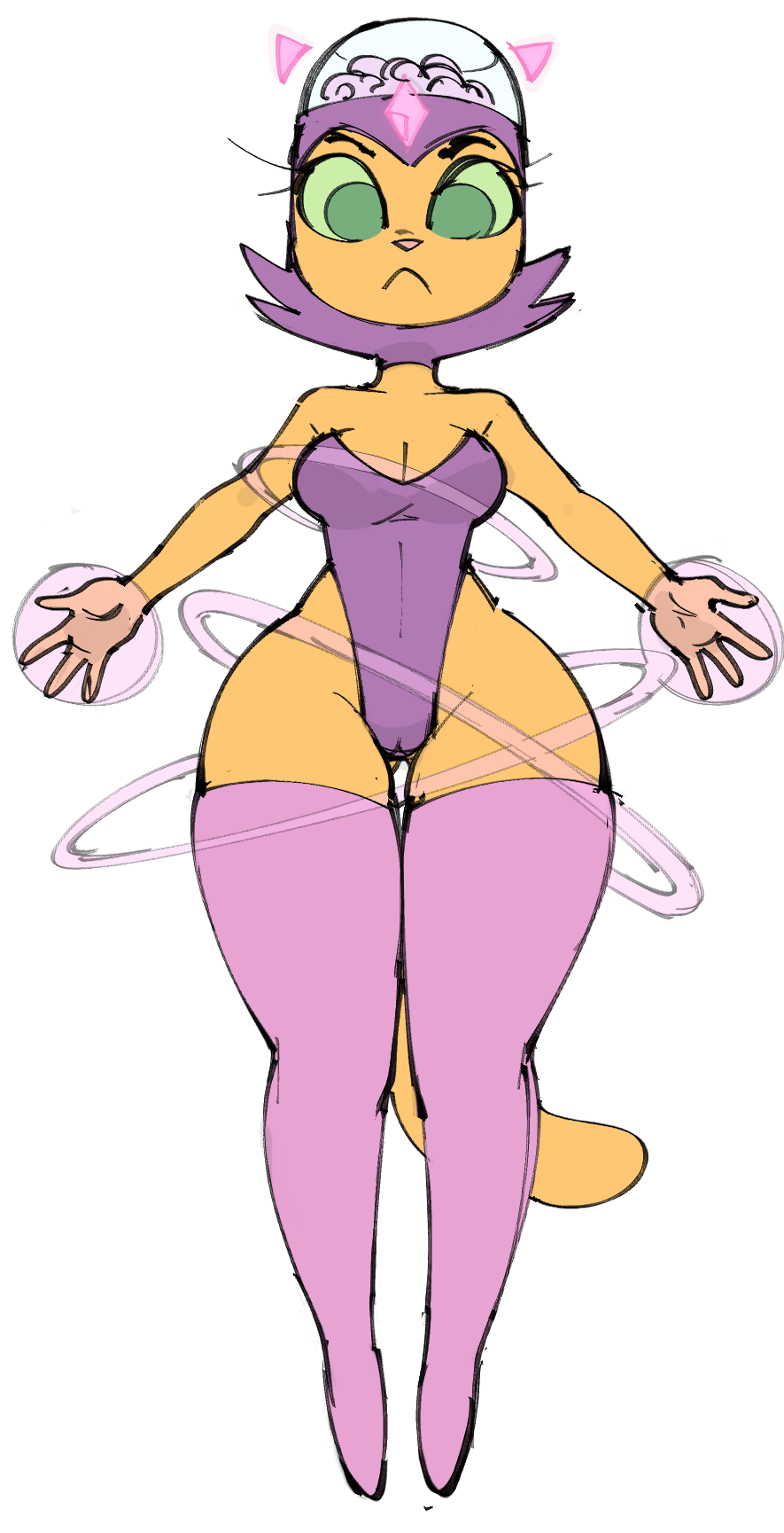 >:< 1girls 2023 4_fingers alpha_channel anonymous_colorist anthro big_eyes big_iris biped black_eyebrows black_eyelashes brain breasts butt_from_the_front camel_toe cheek_tuft cleavage clothed clothed_anthro clothed_female clothing color_edit colored curved_eyebrows curvy_figure dbaru digital_drawing_(artwork) digital_media_(artwork) domestic_cat energy extended_arms eyebrows eyelashes facial_tuft felid feline felis female female_only fingers fran_(litterbox_comics) full-length_portrait fur fur_tuft gem genital_outline green_eyes hi_res hourglass_figure huge_hips iris legwear leotard litterbox_comics long_eyelashes looking_at_viewer looking_down looking_down_at_viewer low-angle_view mammal mask mature_anthro mature_female medium_breasts milf mouth_closed no_pupils orange_body orange_fur organs pink_clothing pink_gem pink_legwear pink_nose pink_thigh_highs portrait purple_clothing purple_energy purple_leotard purple_mask simple_background skimpy small_nose small_waist solo solo_female spread_arms straight_legs superhero superhero_costume tail thick_thighs thigh_highs third-party_edit translucent transparent_background tuft webcomic wide_hips