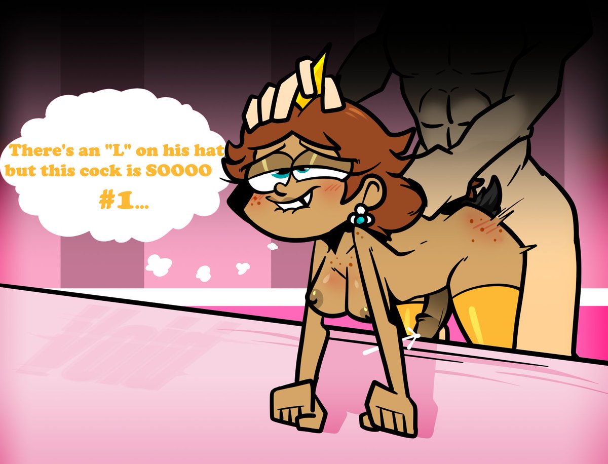 1boy, 1futa, anal, cumming while penetrated, futanari, intersex, luigi, male, male on futa, mario (series), nintendo, princess daisy, pulling hair, rough sex, tagme, voidsdroids