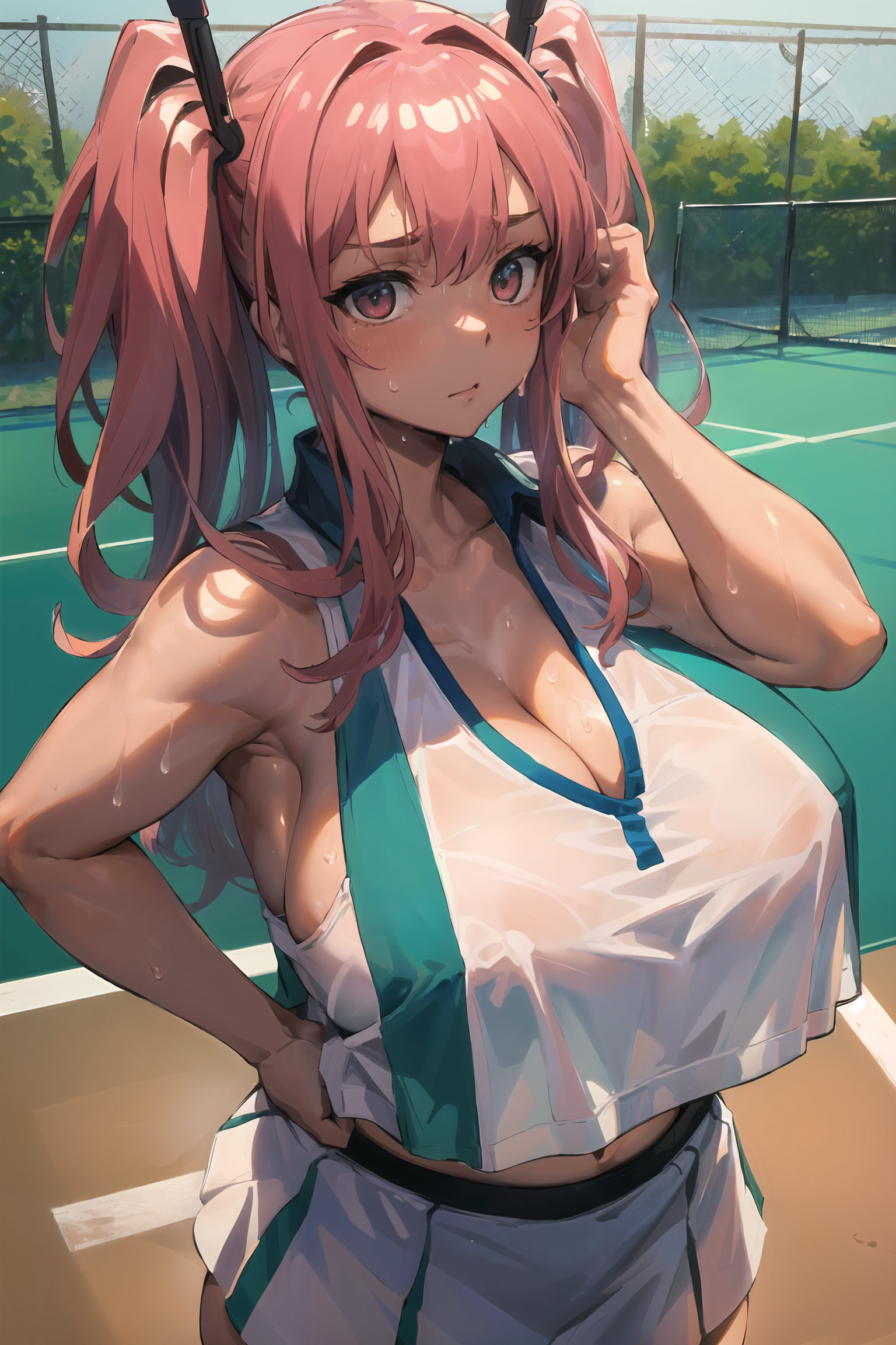 1girls, ai generated, azur lane, breasts, bremerton (azur lane), female, female focus, female only, hi res, huge breasts, seductive look, solo female, solo focus, stable diffusion, voluptuous, voluptuous female