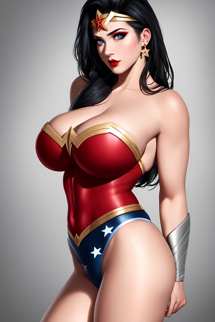 1girls, ai generated, aiartshines, amazon, background, big breasts, black hair, blue eyes, breasts, cleavage, curvaceous, curvy, curvy body, curvy female, curvy figure, dc, dc comics, diana prince, earrings, female, female only, hourglass figure, light skin, light-skinned female, long hair, looking at viewer, seductive, sky, solo, solo female, superheroine, tiara, vambraces, voluptuous, voluptuous female, water, wonder woman, wonder woman (series)