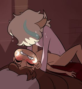 anonymous_artist bed blushed demon_boy luna_butterfly penetration sex star_vs_the_forces_of_evil