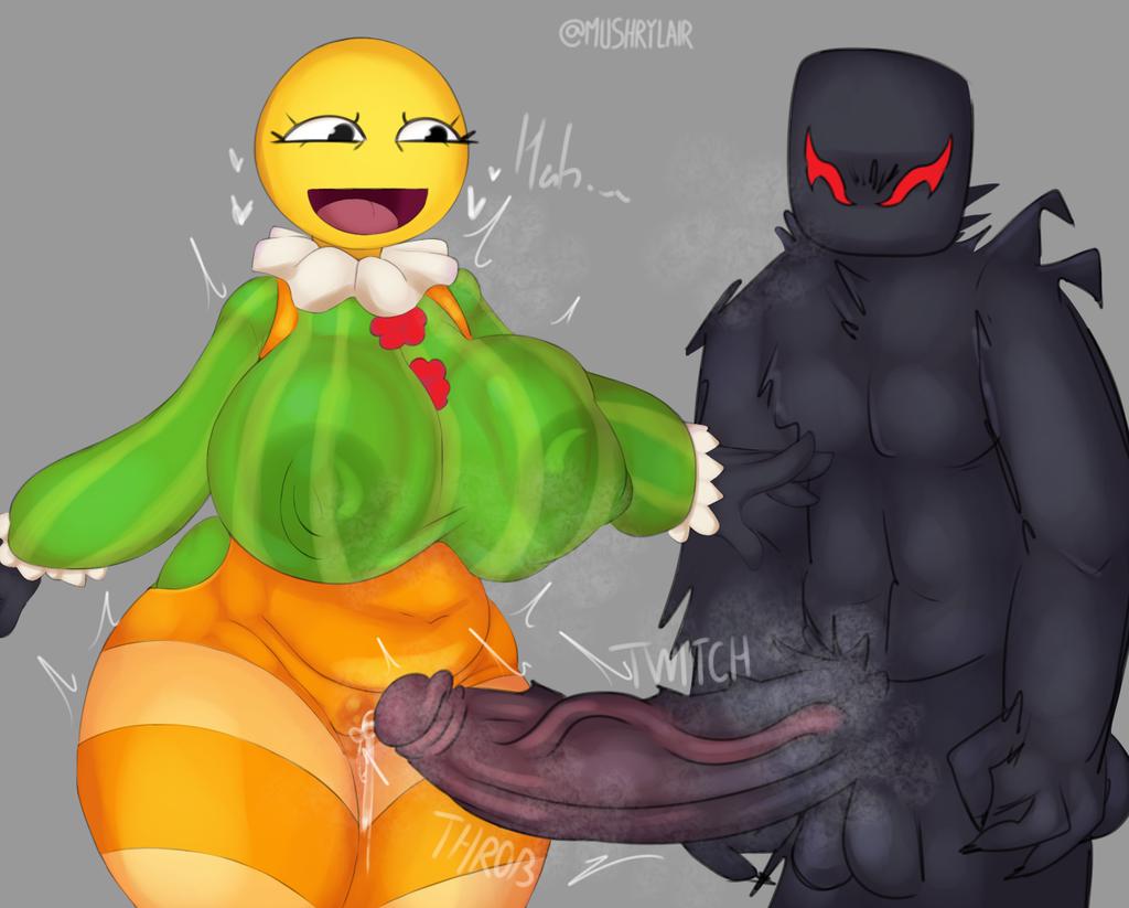1boy1girl, breasts, charlatan (forsaken), cock, forsaken (roblox), mushrylair, nipples visible through clothing, onomatopoeia, roblox, roblox game, robloxian, tagme, the stalker (roblox)