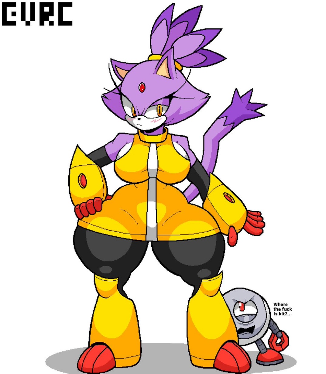 1boy, 1girls, anthro, big breasts, big butt, big thighs, blaze the cat, breasts, cat, cat ears, cat tail, catgirl, cosplay, crossover, evrc, feline, feline humanoid, female, furry, furry female, furry only, gameoverse, glitch productions, huge butt, kaboodle (gameoverse), kit (gameoverse), kit (gameoverse) (cosplay), kit bodega, large breasts, male, self upload, shortstack, softcore, solo, solo female, sonic (series), sonic the hedgehog (series), tail, thicc, thick, thick ass, thick hips, thick legs, thick thighs, thighs, voice actor connection