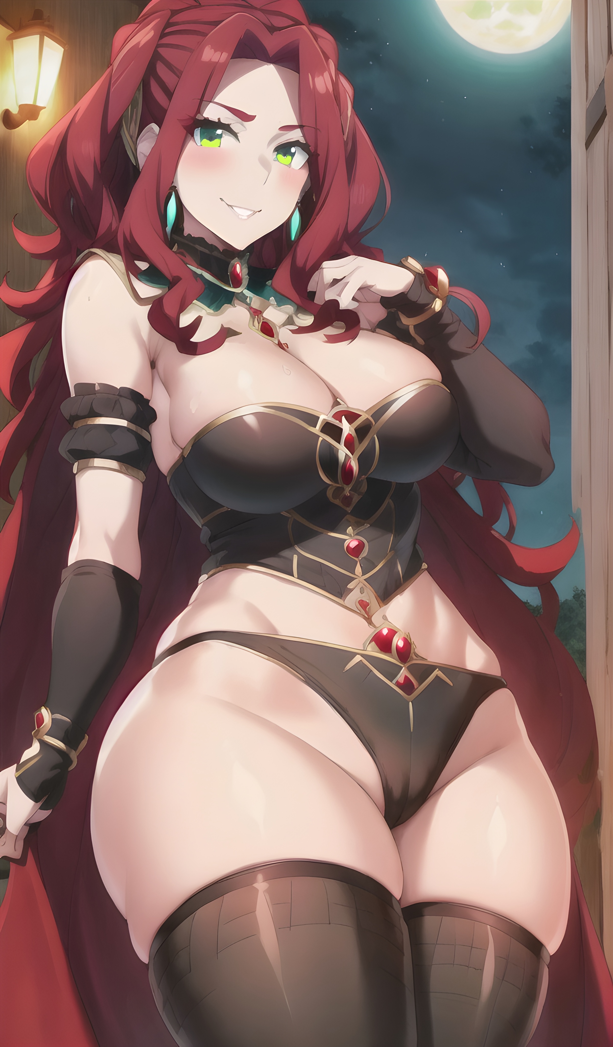 1girls, ai generated, ass, big ass, big breasts, bitch (shield hero), breasts, female, female only, malty s melromarc, solo, stable diffusion, tate no yuusha no nariagari, thick thighs