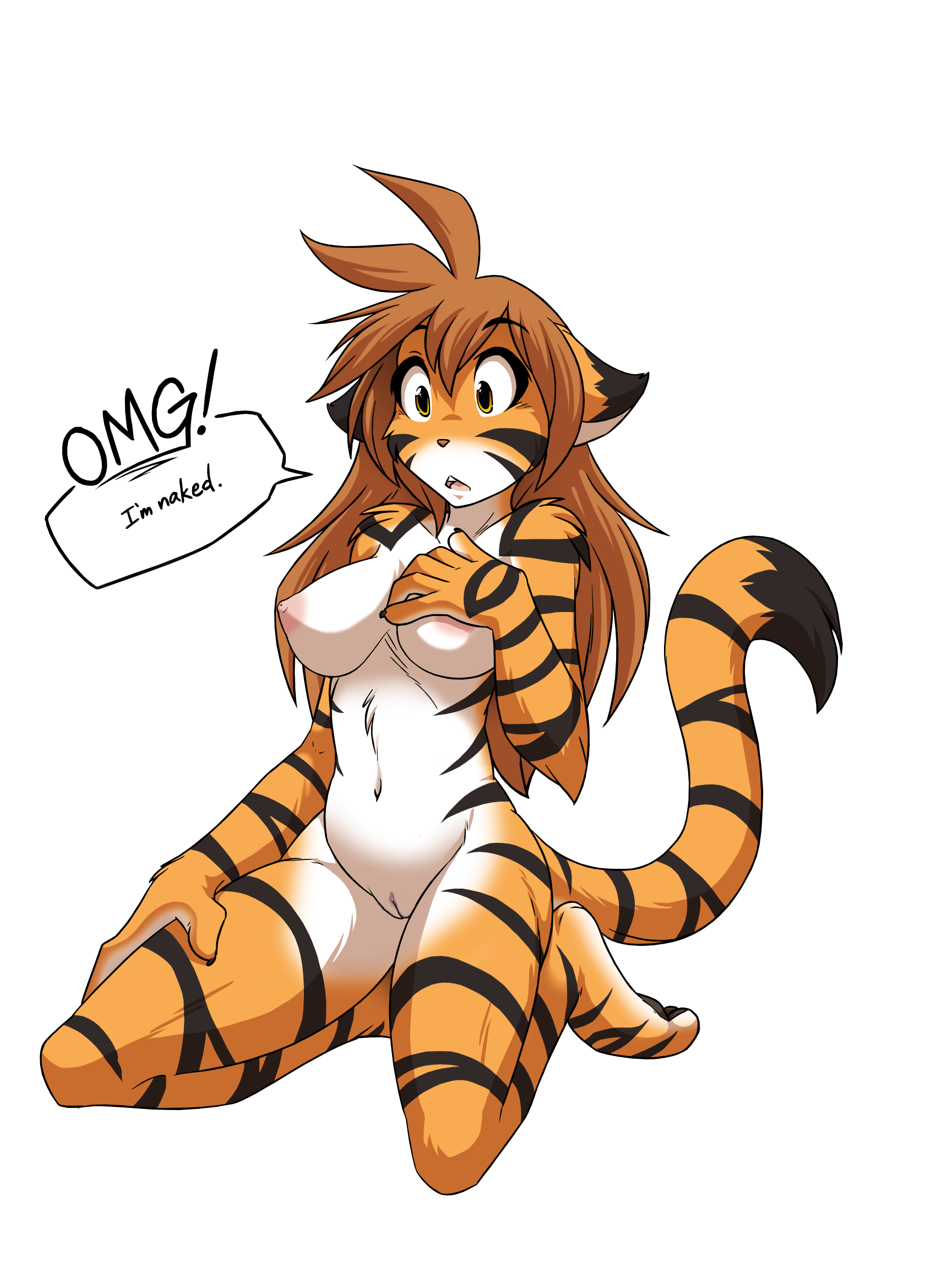 anthro, anthro on anthro, canine, feline, flora (twokinds), furry, long hair, solo, tail, twokinds, webcomic