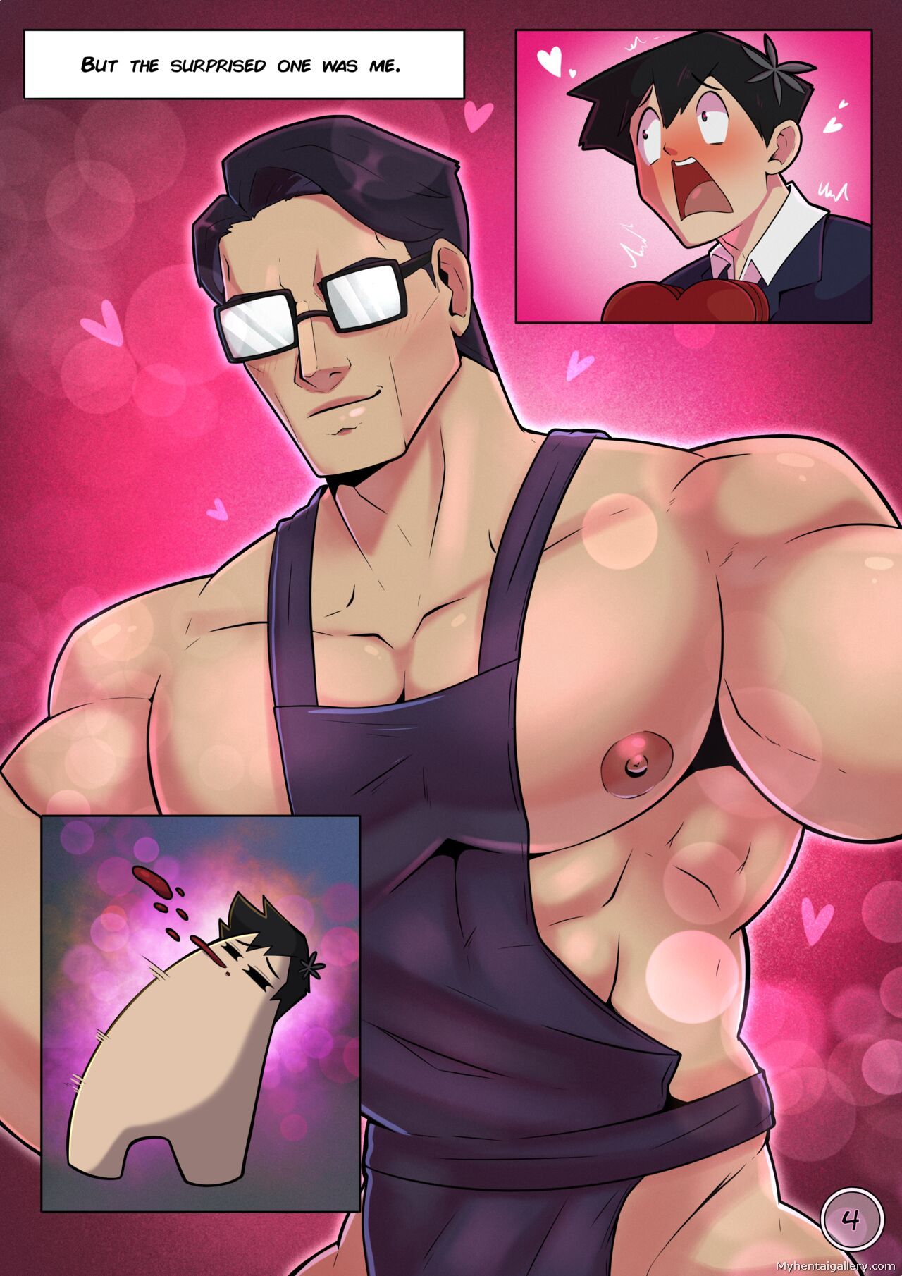 all draw, gay, komi masayoshi, komi-san wa komyushou desu, male, pecs, tadano hitohito, yaoi