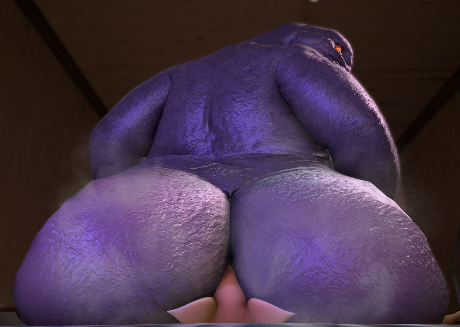 3d, ass, bbm, belly, bhm, big ass, big butt, character request, chubby, chubby male, digital drawing (artwork), digital media (artwork), dumptruck ass, dumptruck butt, elite (halo), facesitting, fat, fat ass, fat butt, fat male, halo (series), male, male only, moobs, mrrainbow, overweight male, sangheili, source filmmaker, tagme