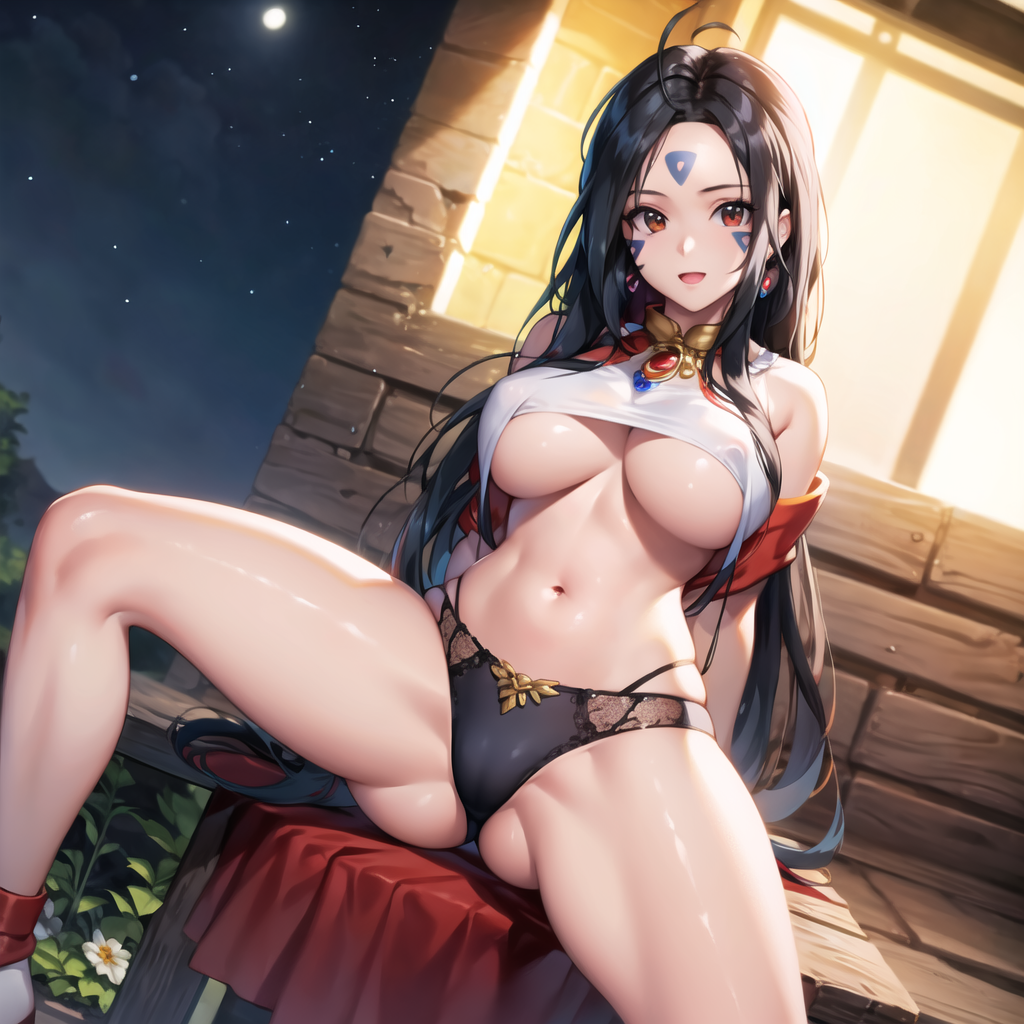 1girls ai_generated breasts clothing female female_focus female_only goddess huge_breasts large_breasts long_hair oh_my_goddess! pale-skinned_female pale_skin panties seductive_look skuld solo_female solo_focus stable_diffusion