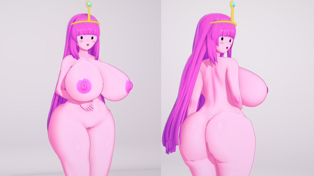 1girls 2023 3d 3d_(artwork) adventure_time albyon areola ass big_ass big_breasts big_nipples breasts curvy curvy_figure dat_ass fat_ass female female_focus front_view hair_down hair_ornament huge_ass huge_breasts koikatsu large_ass large_breasts long_hair mob_face nipples nude nude_female pink_areola pink_hair pink_nipples pink_skin princess princess_bubblegum pussy rear_view solo solo_focus tiara vagina white_background wide_hips