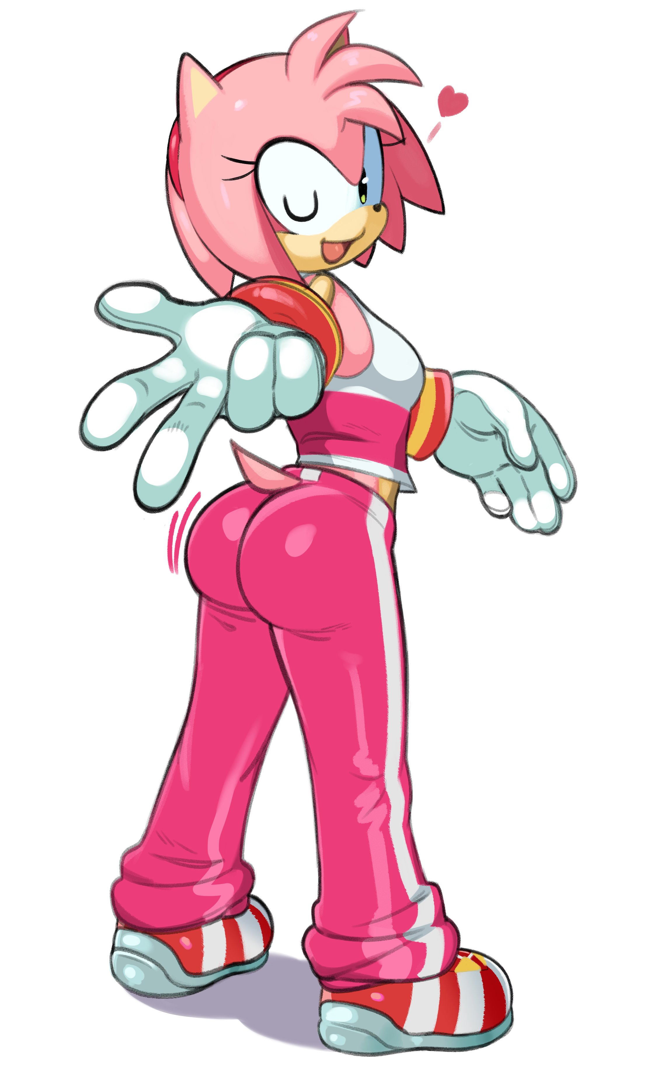 amy rose, buttholemagick, female, solo female, sonic (series), sonic riders, sonic the hedgehog (series)