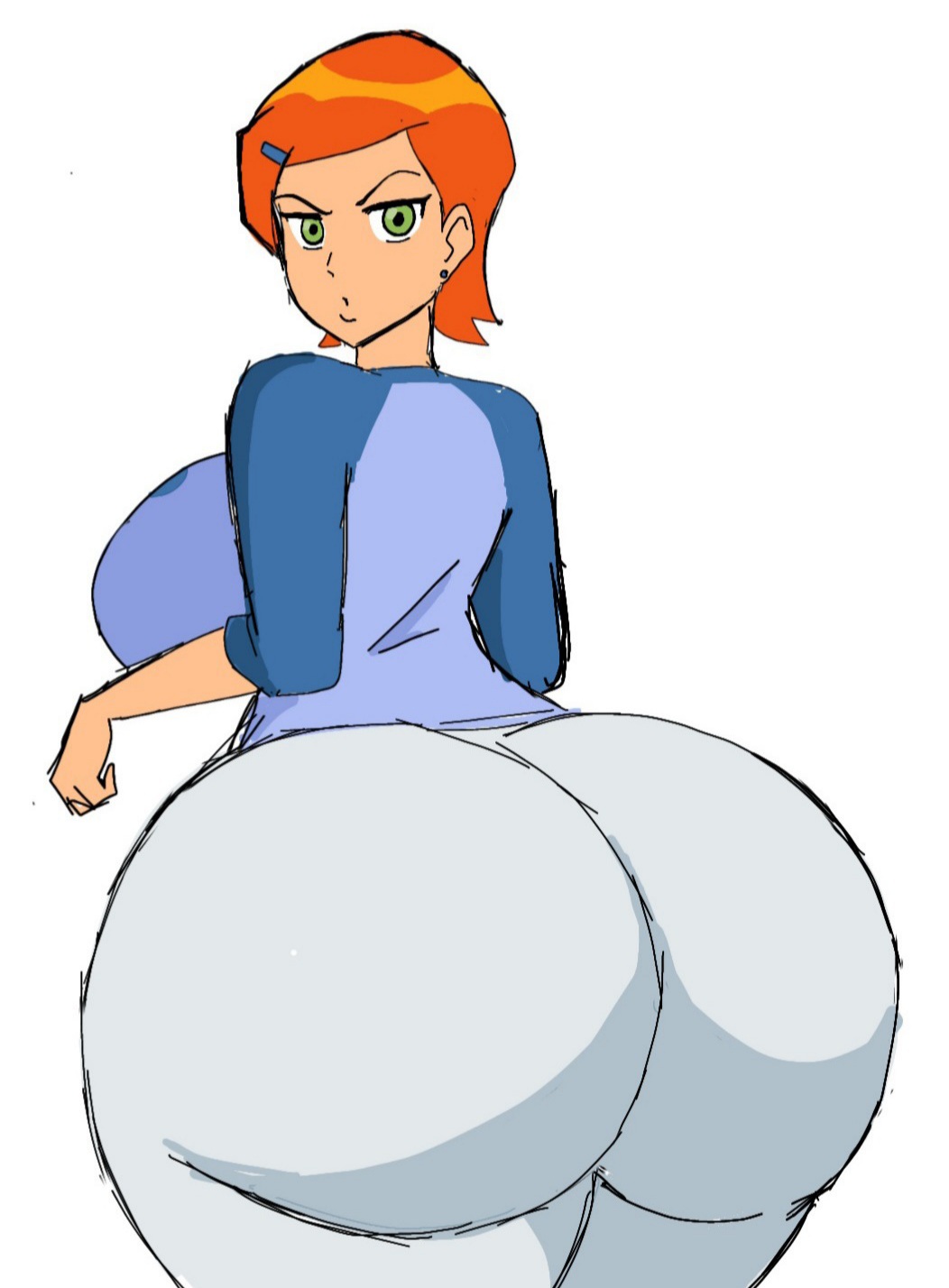 Rule34.dev - 1girls aged_up ass ben_10 big_ass big_breasts big_butt breasts...