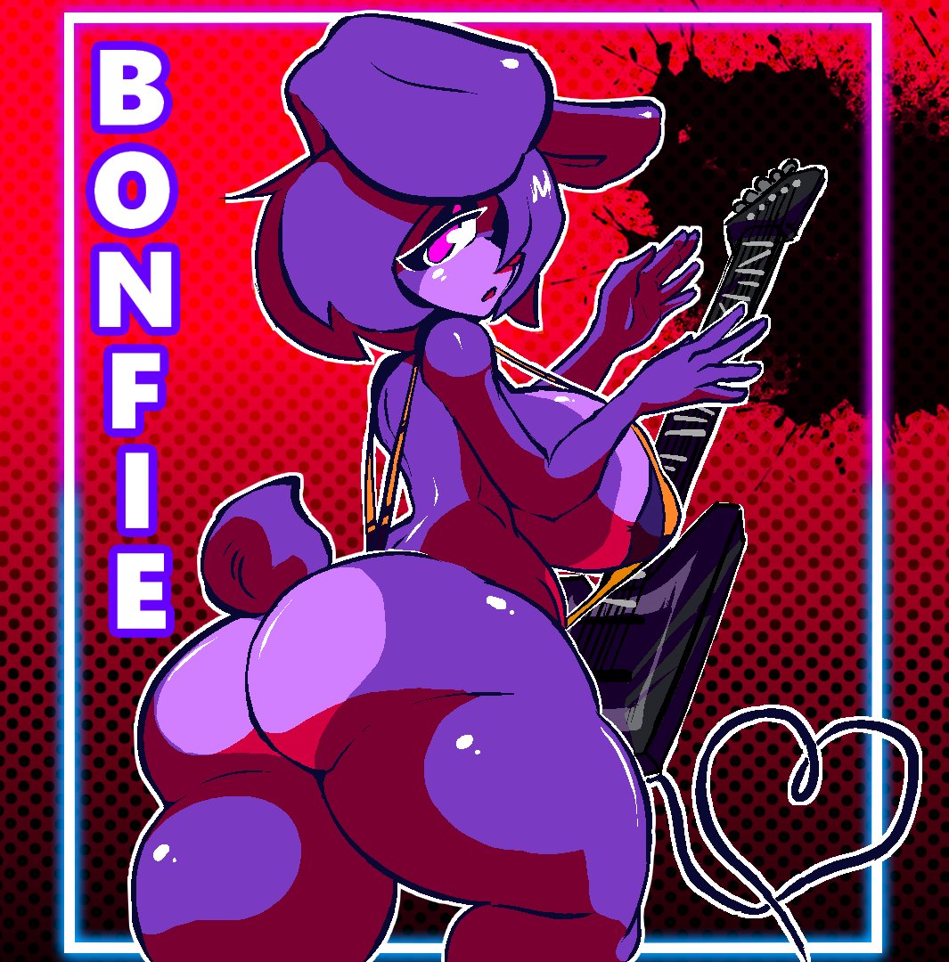 alternate_version_available anthro ass big_ass big_breasts big_butt bikini bonfie bonfie_(cryptia) bonnie_(cally3d) bonnie_(fnaf) cally3d clazzey cryptiacurves fat_ass fazclaire's_nightclub five_nights_at_freddy's fnaf fredina's_nightclub furry huge_ass huge_breasts huge_butt huge_thighs nipples_visible_through_clothing scottgames solo stormkinght thick_thighs wide_hips