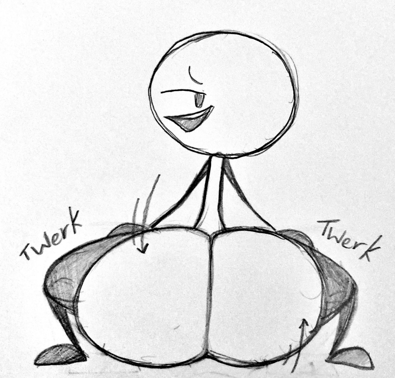 1girls, animate inanimate, ass, battle for dream island, female, female only, huge ass, huge butt, lollipop, lollipop (bfdi), looking back at viewer, methcaptain, object show, object shows, shaking ass, shaking butt, solo, twerk, twerking