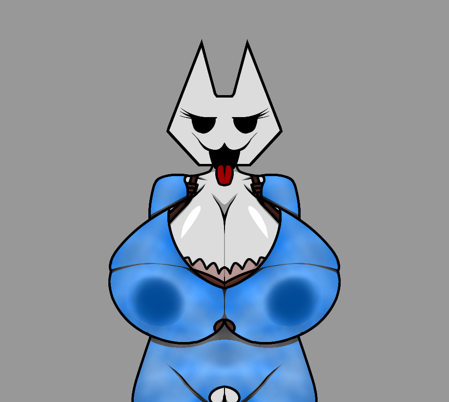 big_breasts blue_dress edit edited edited_art edited_screencap hole_in_dress hole_in_pants paperkitty_(character) proto_ness_(artist) slut traced traced_art wet_nipples