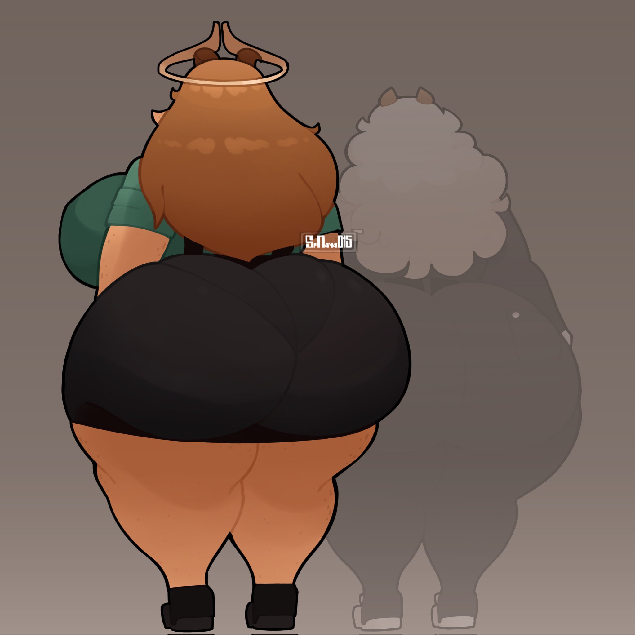 ass, bbw, big ass, big breasts, big butt, big hips, big thighs, big tits, breasts, butt, character request, chubby, chubby belly, chubby female, female, hip, huge ass, huge breasts, huge butt, huge hips, huge thighs, huge tits, hyper ass, hyper breasts, hyper butt, hyper thighs, milf, original character, srnava, teapot (body type), thick, thick ass, thick breasts, thick butt, thick thighs, thighs, tits