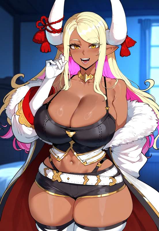 1girls, ai generated, creamy ai, female, granblue fantasy, kumbhira (granblue fantasy), solo, solo female, tagme
