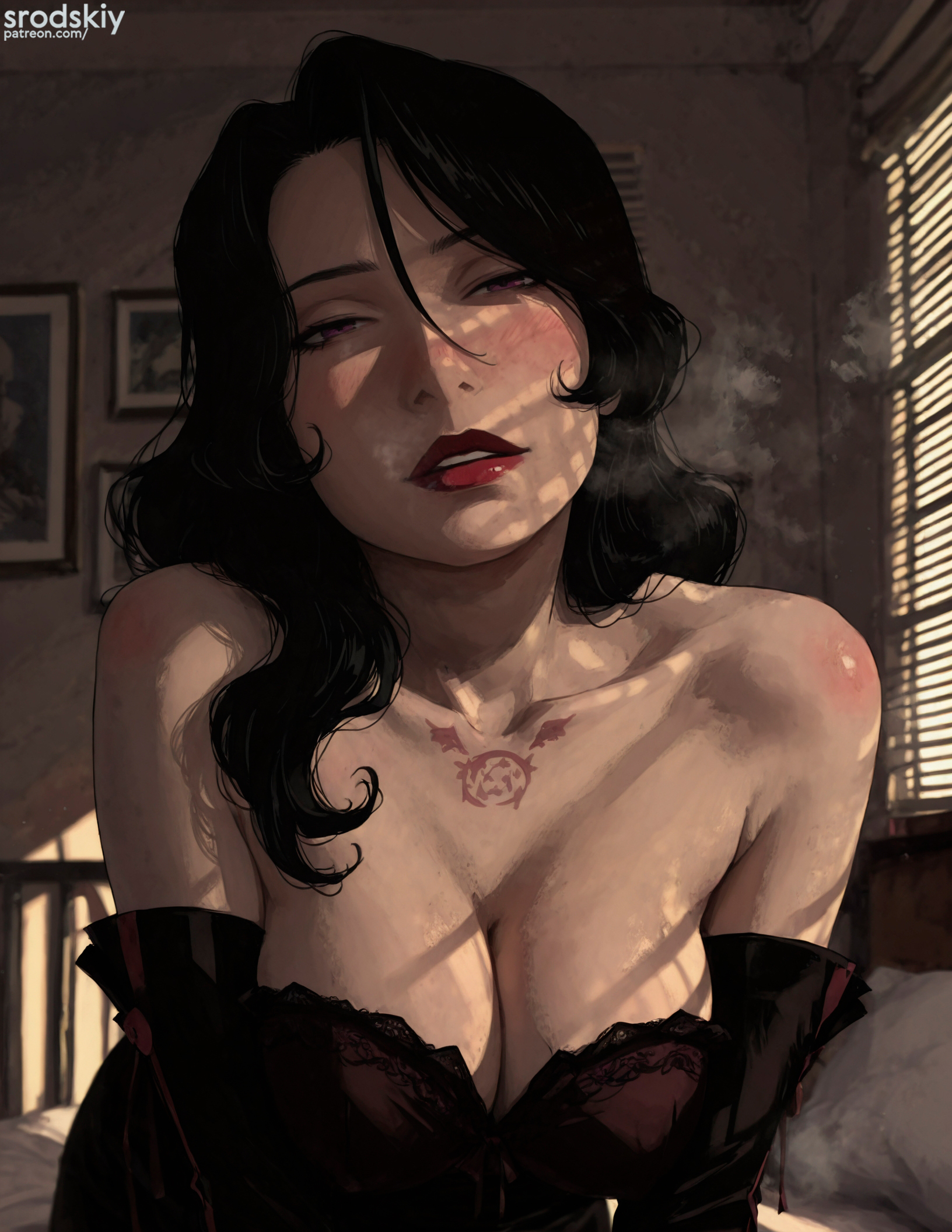 , 1girls, ai generated, anime girl, attractive, attractive body, attractive female, attractive woman, beautyful, big breasts, busty girl, cleavage, cute, female, fullmetal alchemist, gorgeous, gorgeous female, hentai, horny, horny female, hot, hot girl, lewd, lipstick, lust (fullmetal alchemist), mature, mature body, mature female, pretty, pretty girl, provocative, provocative clothing, provocative pose, seductive, seductive expression, seductive look, sensual, slutty female, slutty nurse, soft breasts, srodskiy, tagme, teasing, teasing viewer, vulgar, waifu