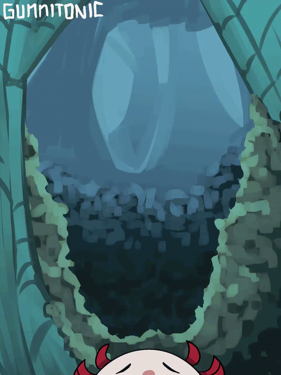 1girls, animated, ass, ass focus, betilla (rayman), breasts, female, flashing breasts, gif, gummitonic, loop, mooning, nymph (rayman), rayman (series), rayman origins, ubisoft, uncensored