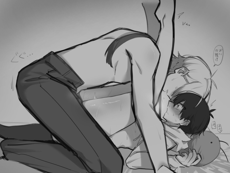 2boys, blue lock, curvy body, curvy figure, cute face, cute male, femboy, femboy focus, femboysub, half-dressed, isagi yoichi, male penetrated, male penetrating, male/male, michael kaiser, otokonoko, pathetic male, penetrated, penetration, sex, shinashina, wide hips, wide thighs, yaoi
