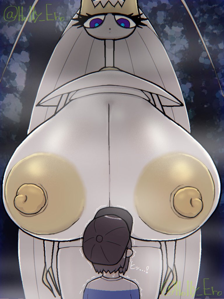 blue eyes, breasts, breasts bigger than head, bug girl, elio (pokemon), female, game freak, giant breasts, holly ero, huge breasts, hyper breasts, large breasts, massive breasts, nintendo, pheromosa, pokemon, pokemon (species), pokemon sm, voluptuous, white skin