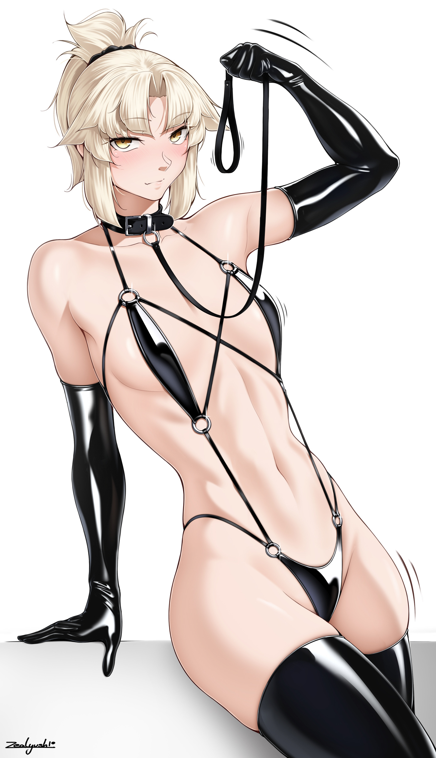 1girls, fate (series), female, female only, mordred (fate), solo, zealyush