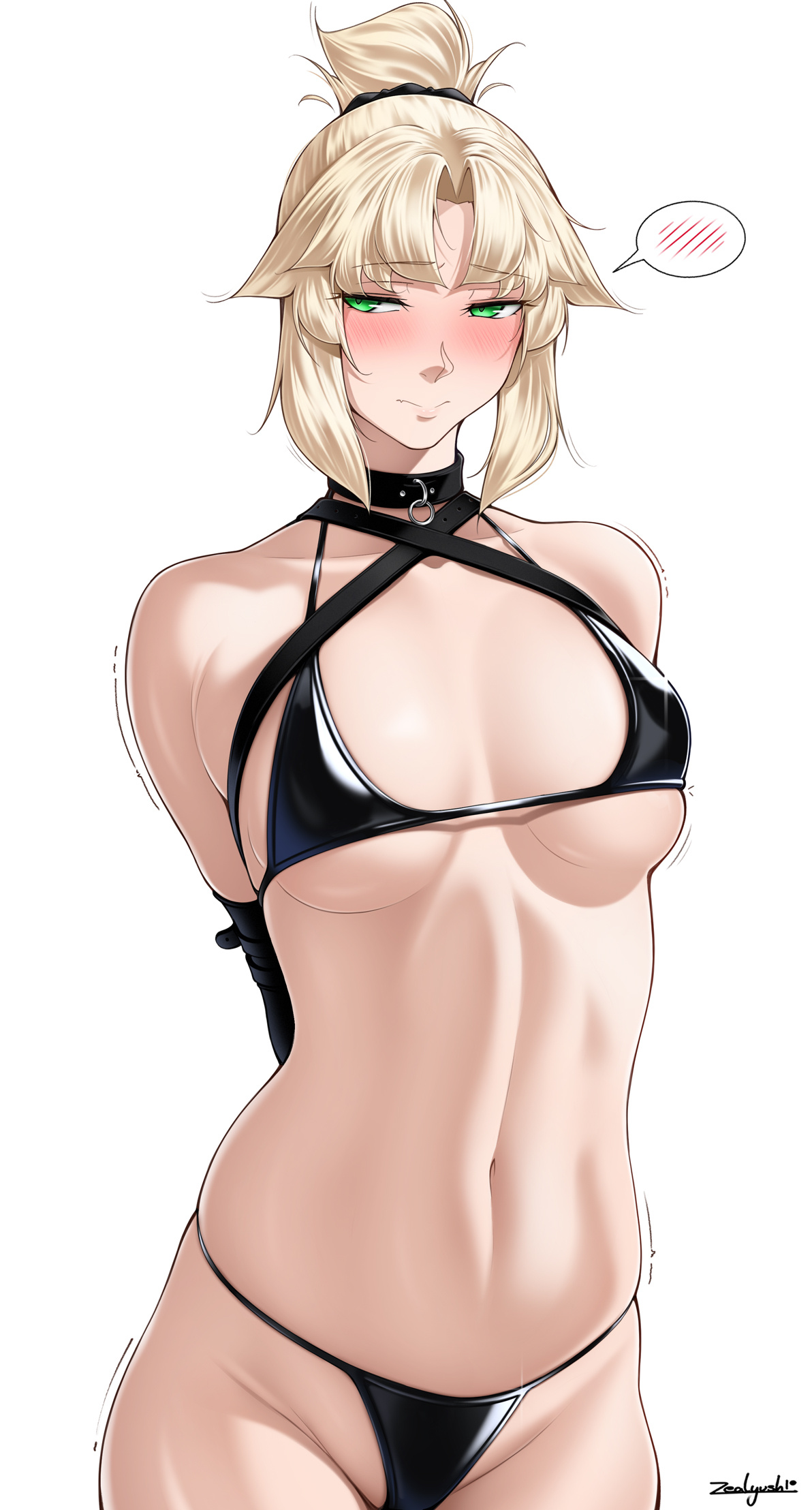 1girls, fate (series), female, female only, mordred (fate), solo, zealyush