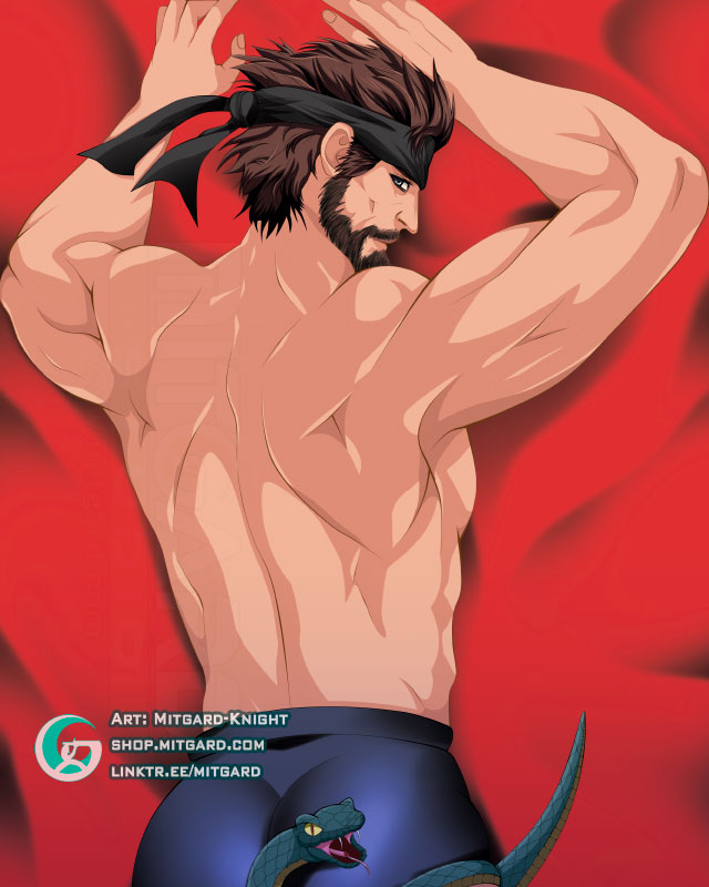 2d_(artwork) ass bodypillow dakimakura looking_back metal_gear_solid mitgard-knight mitgardstore snake