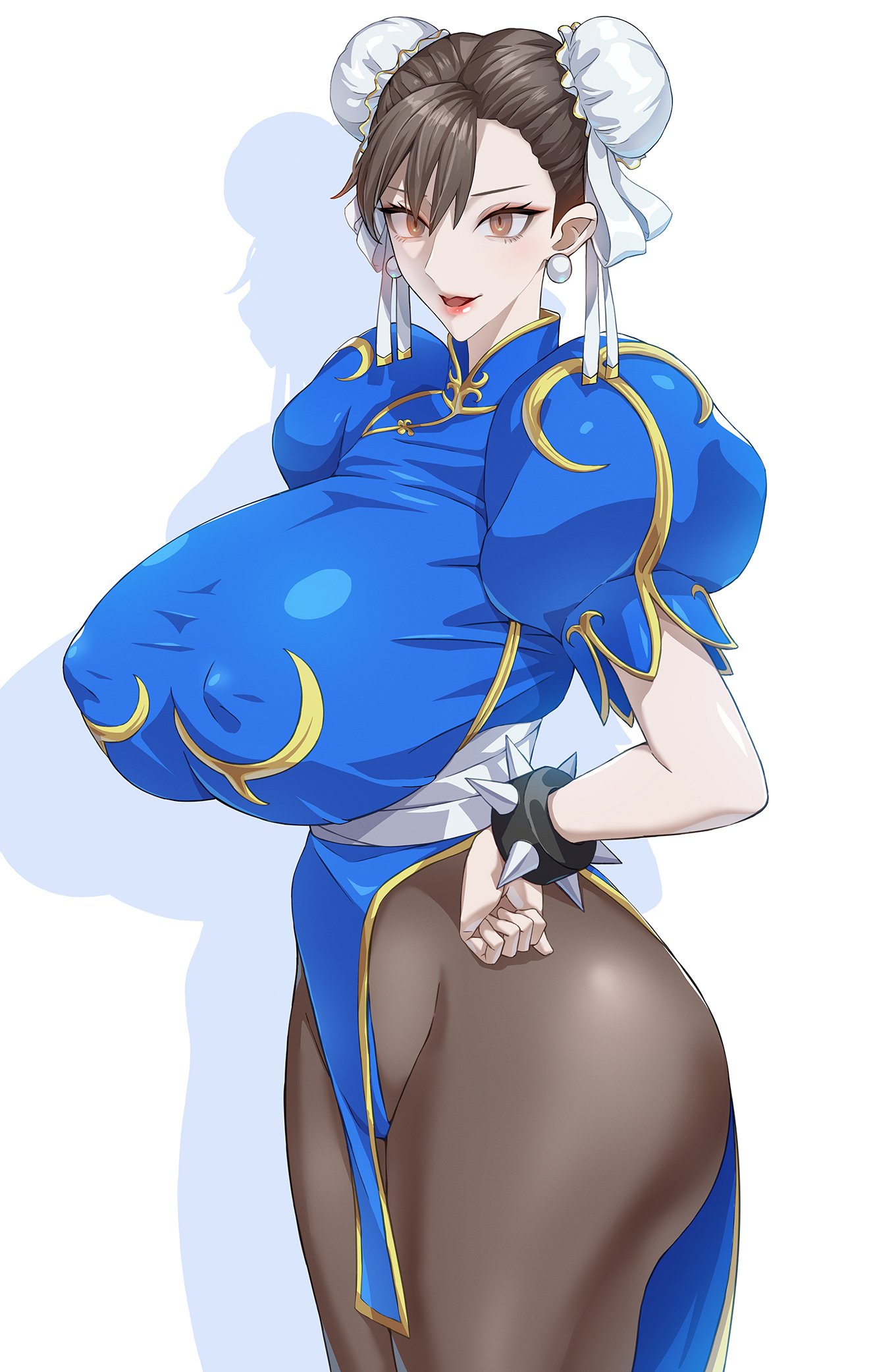 1girls, asian, asian female, ass, big ass, big breasts, big butt, breasts, brunette, busty, capcom, child bearing hips, chun-li, clothed, curvaceous, curves, curvy, curvy body, curvy female, curvy figure, female, female only, full body, fwaf, hair bun, hair buns, hips, huge ass, huge breasts, huge butt, large ass, large breasts, large butt, makeup, milf, nipple bulge, older female, pantyhose, street fighter, street fighter ii, street fighter v, thick ass, thick thighs, thighs, wide hips