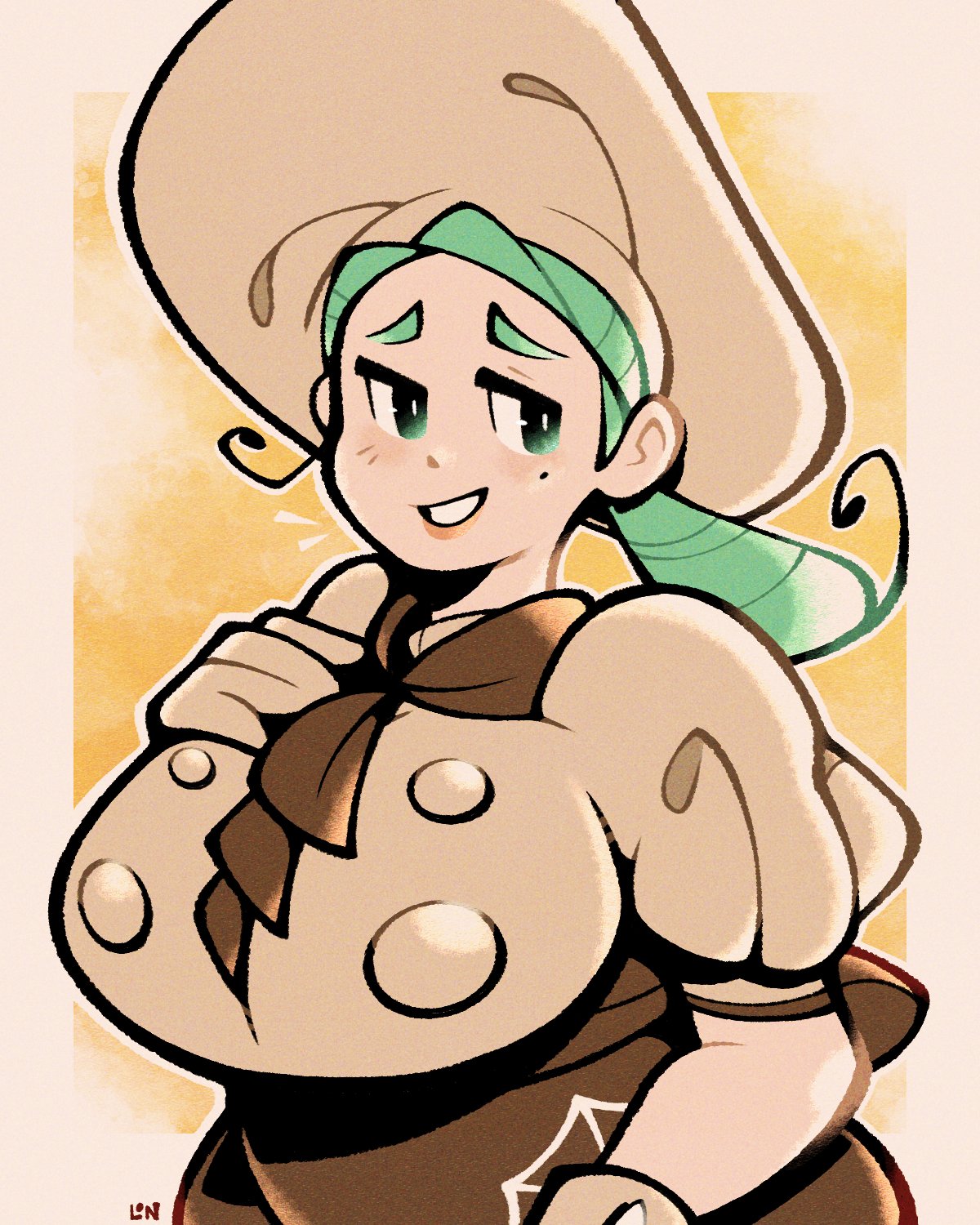 chef_hat chef_uniform game_freak huge_breasts katy_(pokemon) legendofnerd milf nintendo pokemon pokemon pokemon_sv