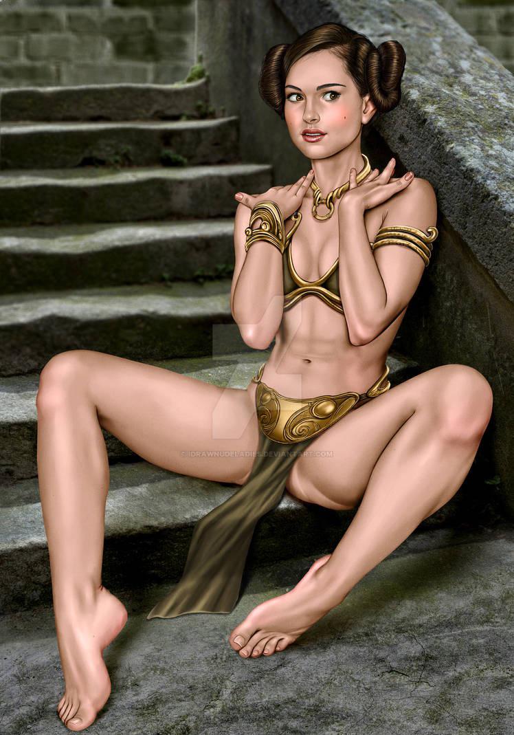 1girls barefoot beauty_mark belly_dancer belly_dancer_outfit bikini blush brown_eyes brown_hair cispla cleavage embarrassed enslaved_royal feet female female_only femsub hair_bun harem_girl harem_outfit idrawnudeladies loincloth looking_away medium_breasts mole mole_under_eye mostly_clothed natalie_portman padme_amidala partially_clothed princess_leia_organa signature sitting skimpy slave slave_bikini slave_collar slave_leia slave_leia_(cosplay) slave_outfit slavegirl solo stairs star_wars submissive