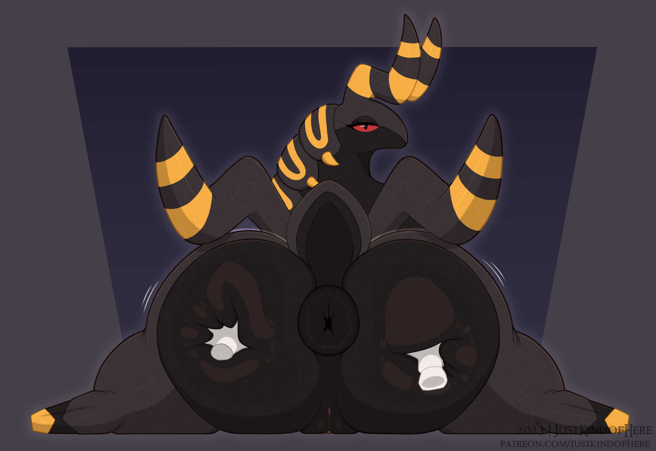 ass, big ass, bubble ass, bubble butt, female, female only, huge ass, juska (justkindofhere), justkindofhere, pokémon (species), pokemon, pokemon (species), scolipede